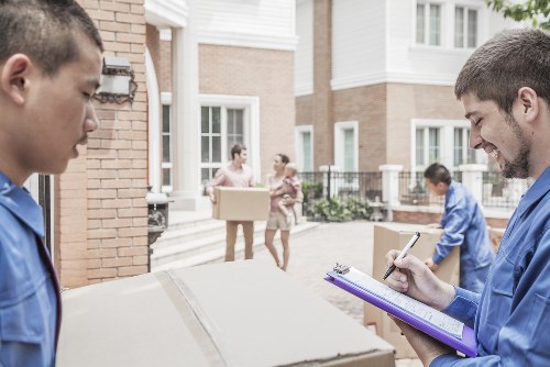 Professional packing service for a Greenwich home move