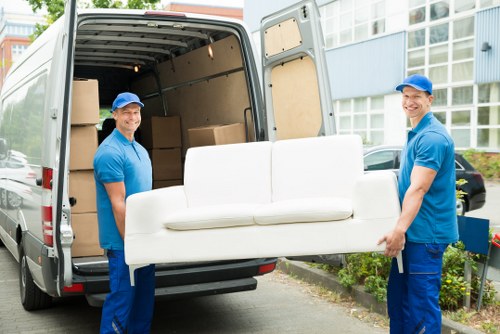Man and van removal service for a Greenwich home move
