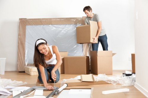 Removal team planning a move in Greenwich