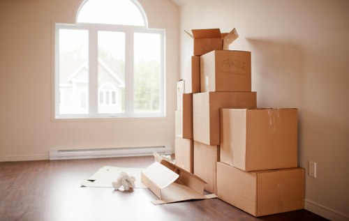 Local removal company handling a commercial move in Greenwich