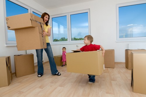 Local removals vehicle serving Greenwich residential moves