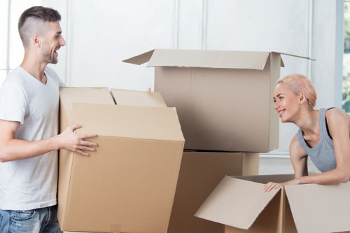 Careful removals van transport for flats and homes in Greenwich