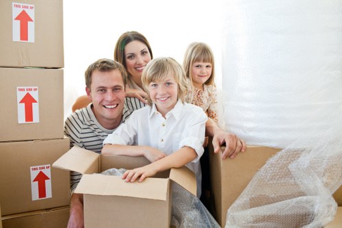 Local moving team handling access in Greenwich